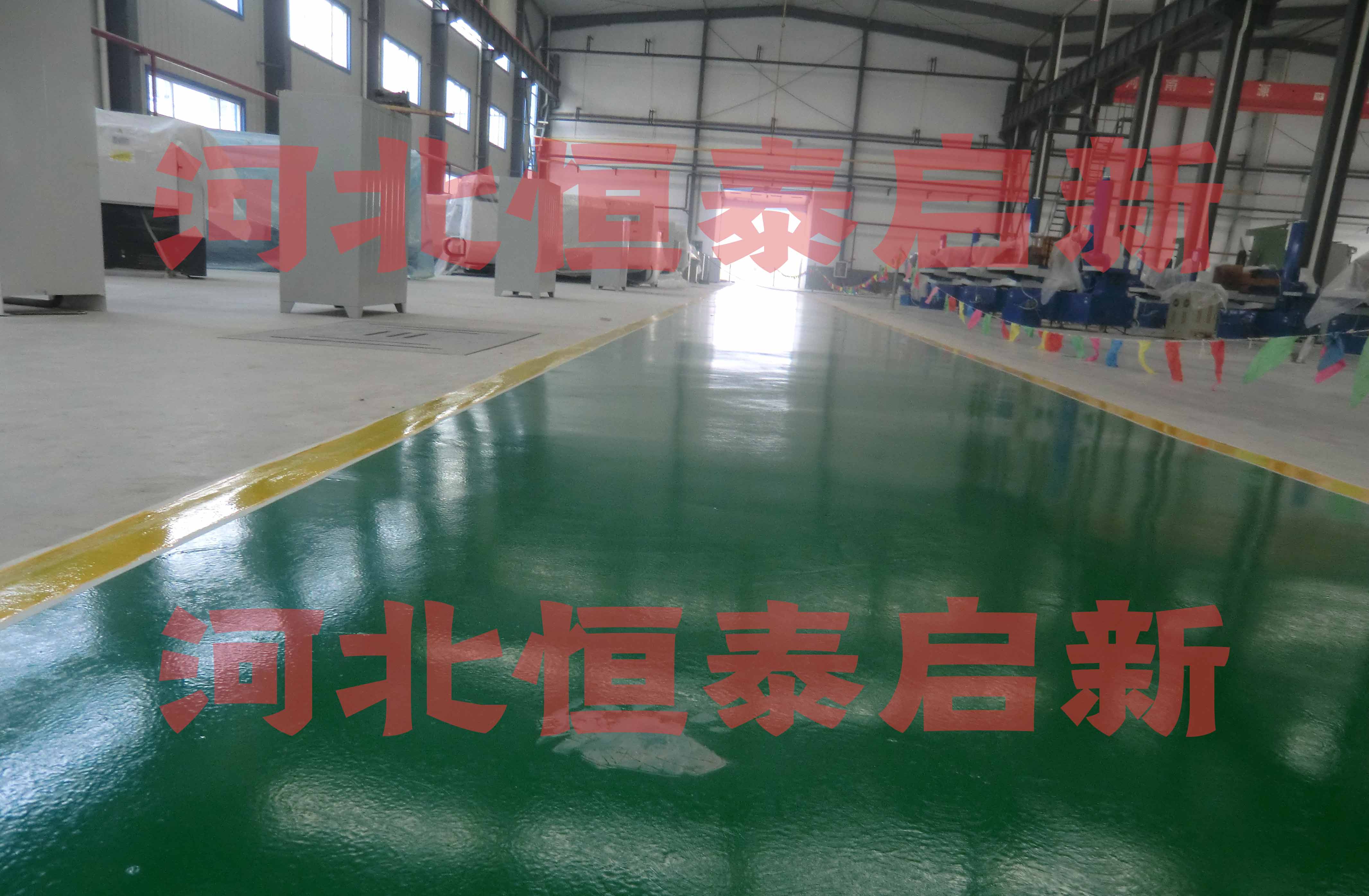 机械零件制造厂房地面固化环氧施工反馈
