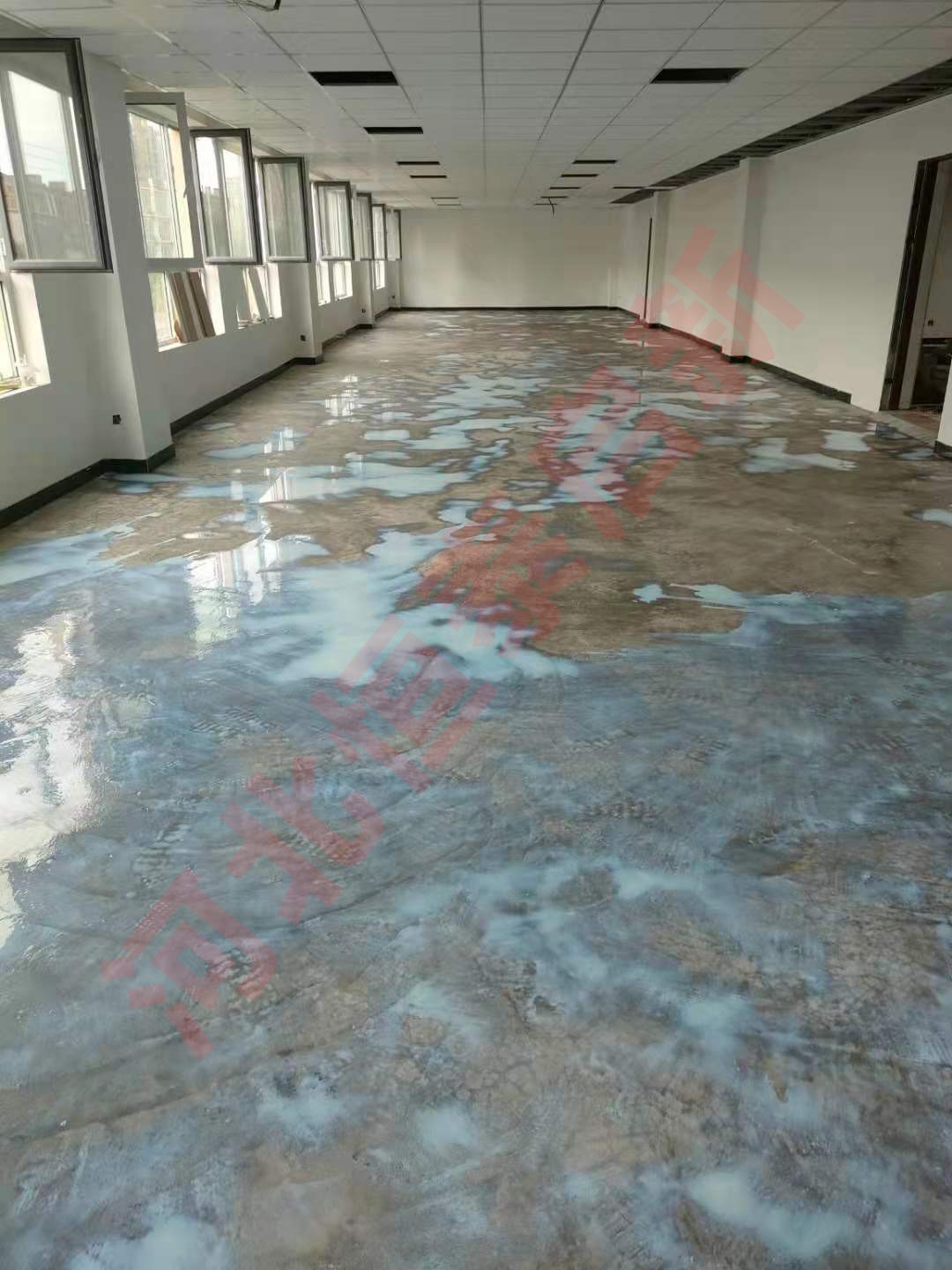 旧房地面使用混凝土密封固化剂案例展示