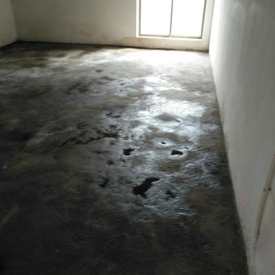 楼顶室内使用固化剂之后客户反馈